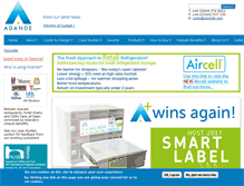 Tablet Screenshot of adande.com